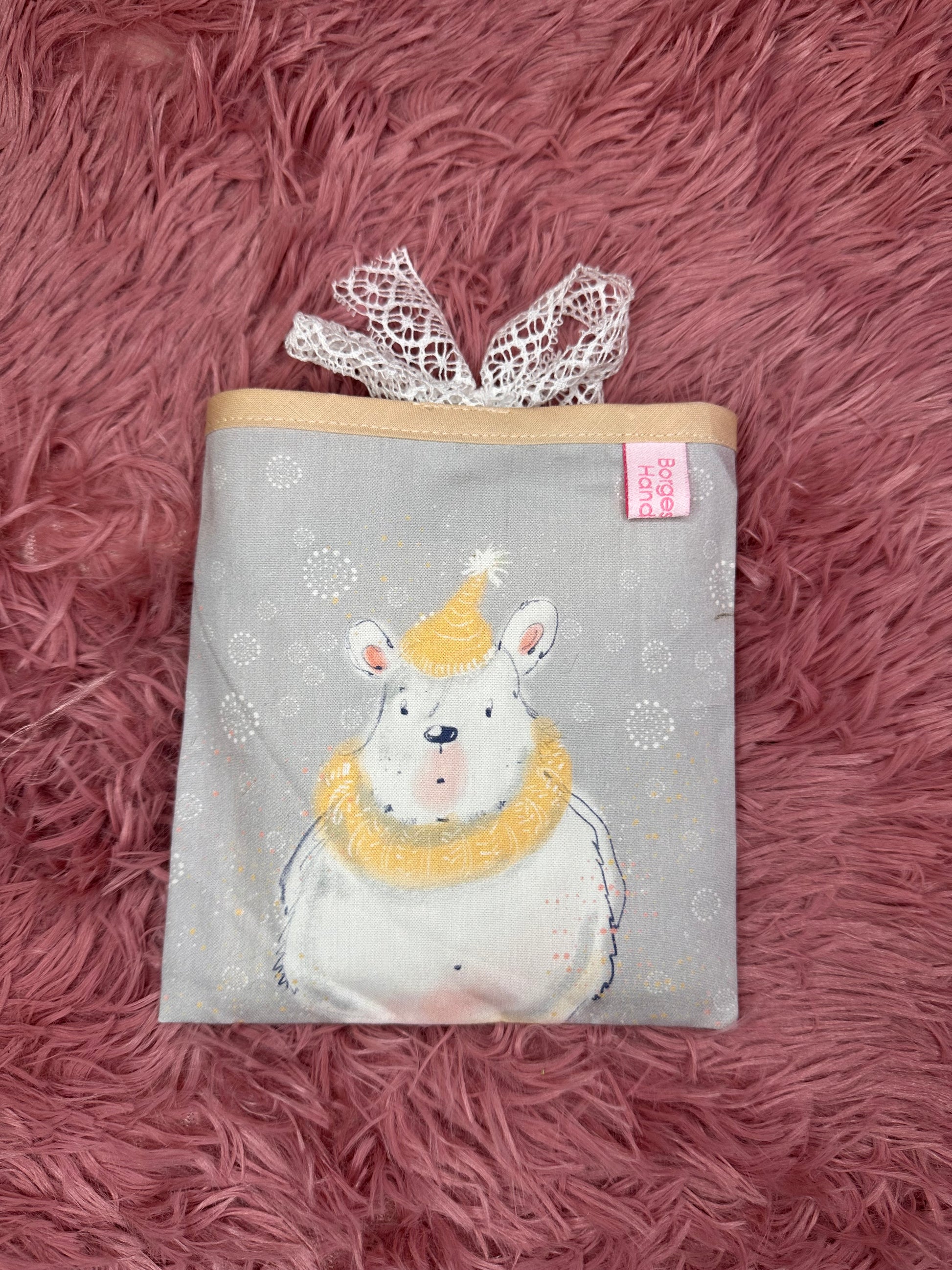 Traubenkern Pouch "Animals" Oso