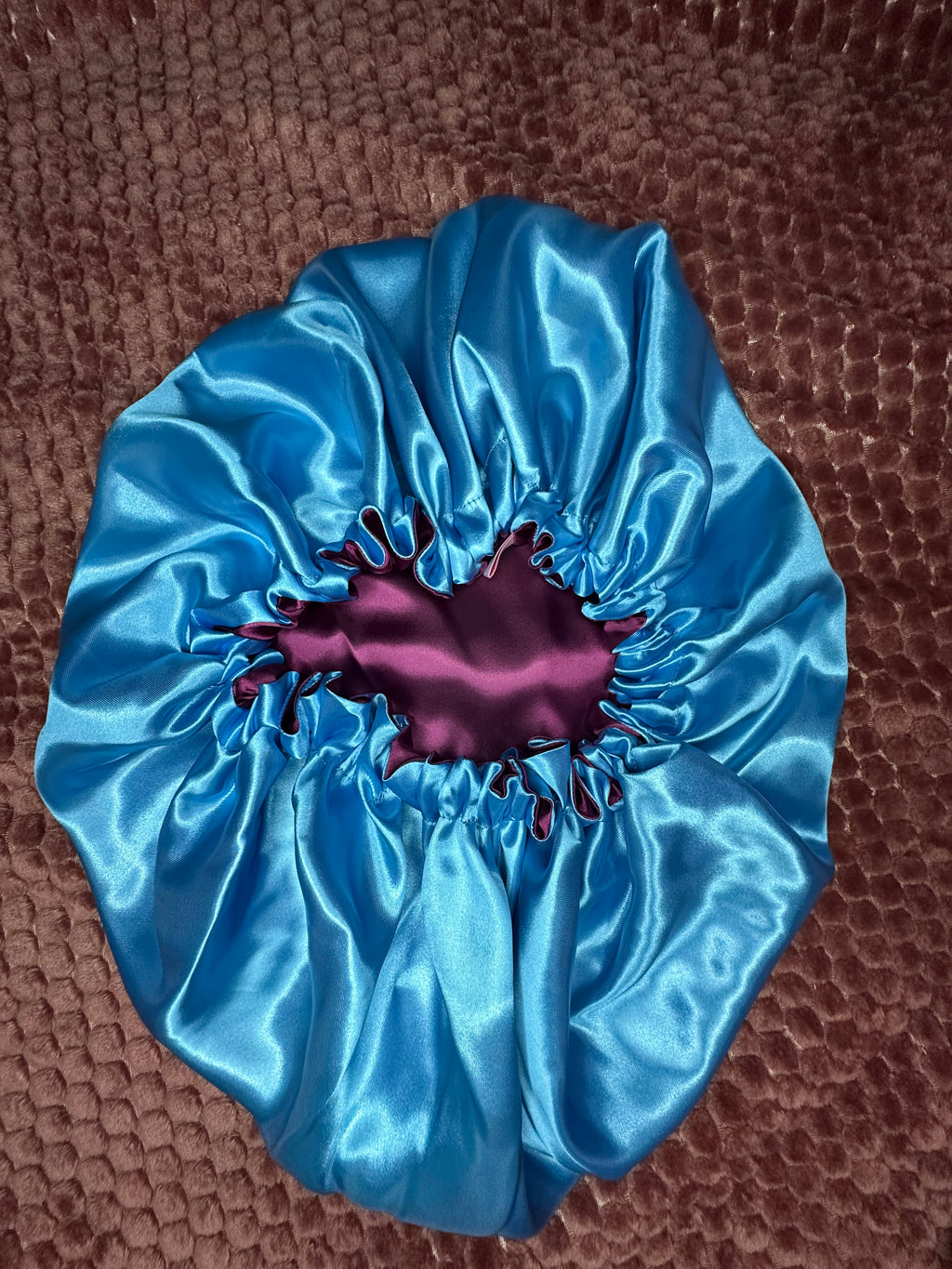 Hair Bonnet Lilac Blues