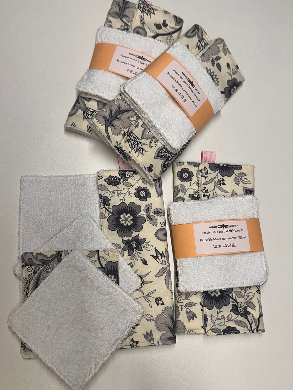 Reusable Make-Up Remover & Towel "Anker Tricolor"