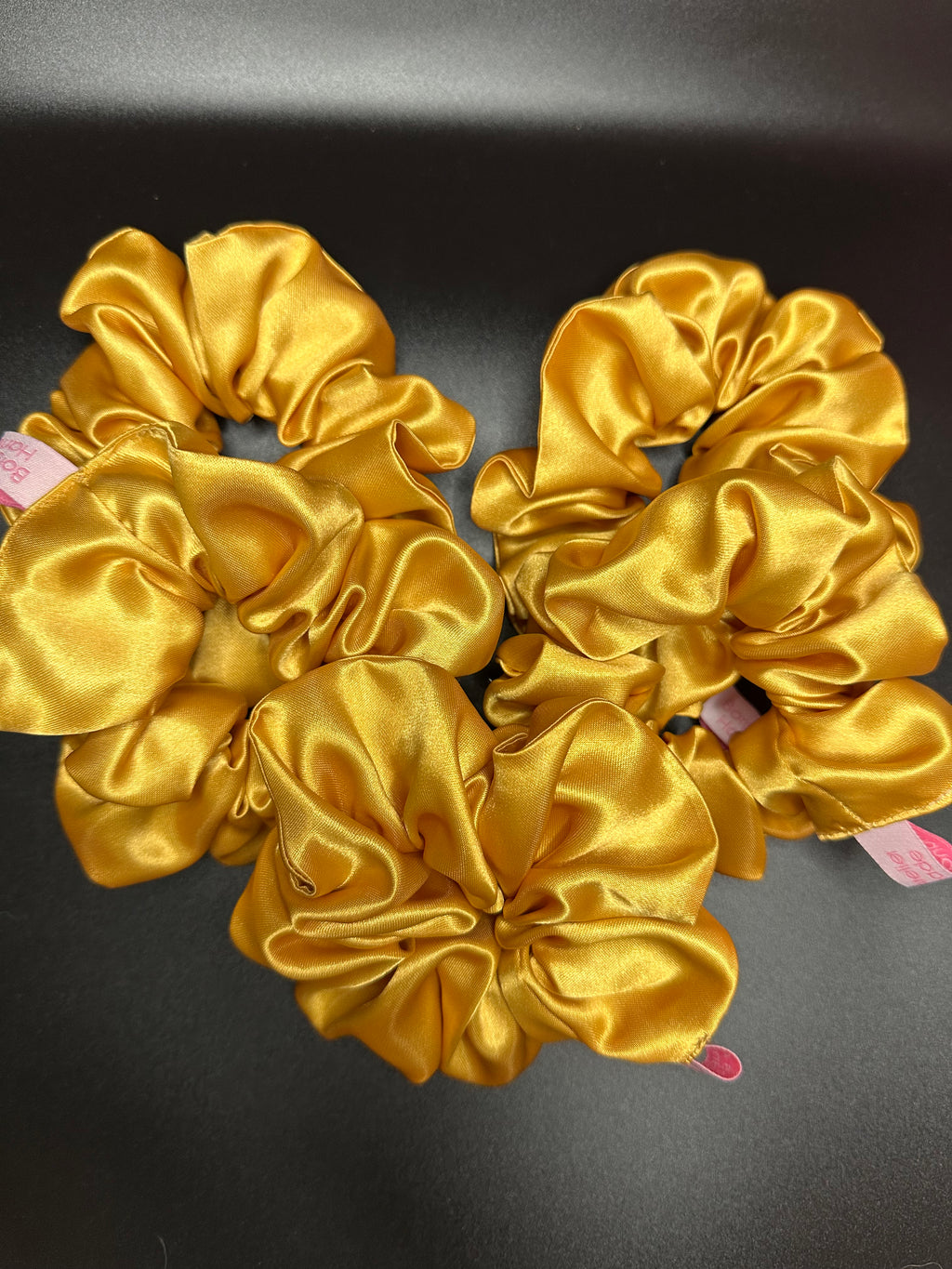 Scrunchies Gold Sun