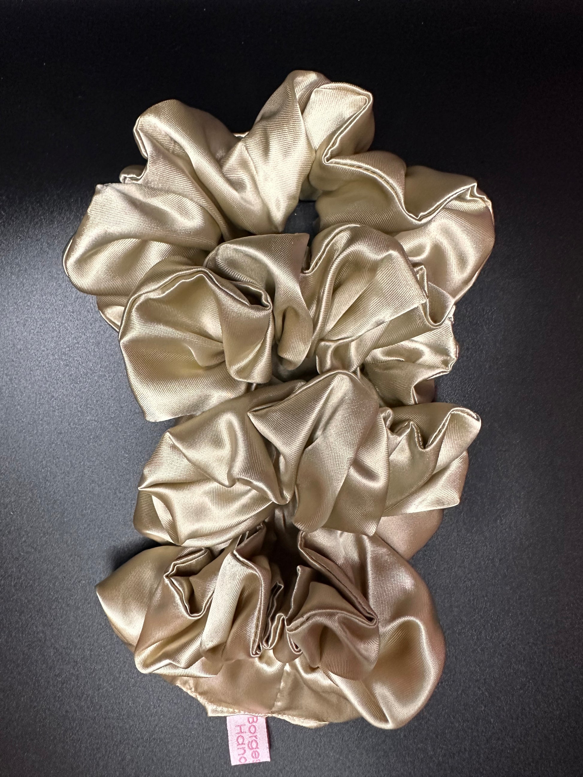 Scrunchies Beige Bloom