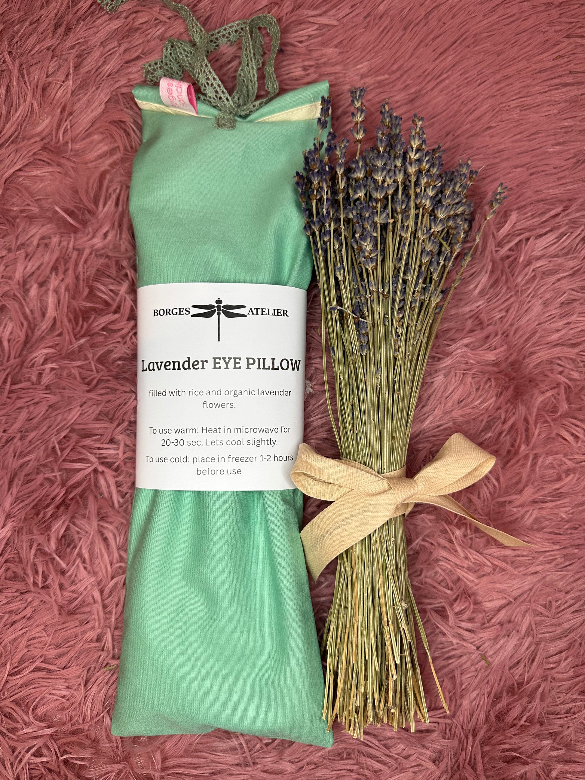 Lavender Eye Pillow "Larimar"