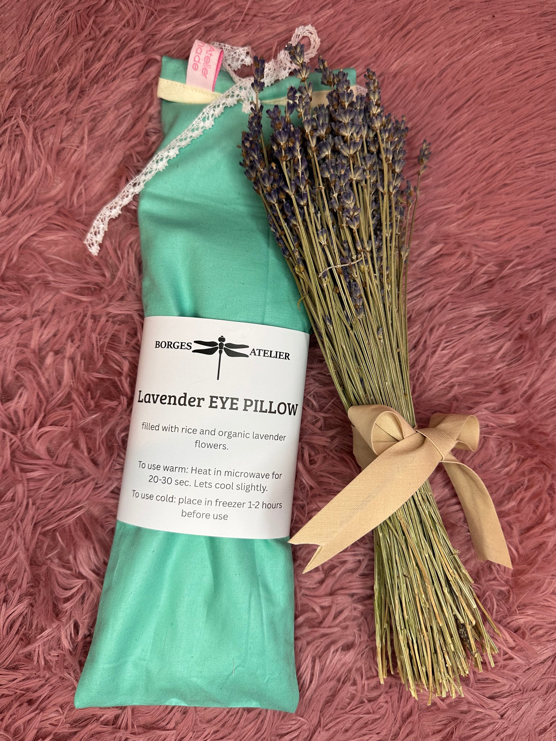 Lavender Eye Pillow "Larimar"