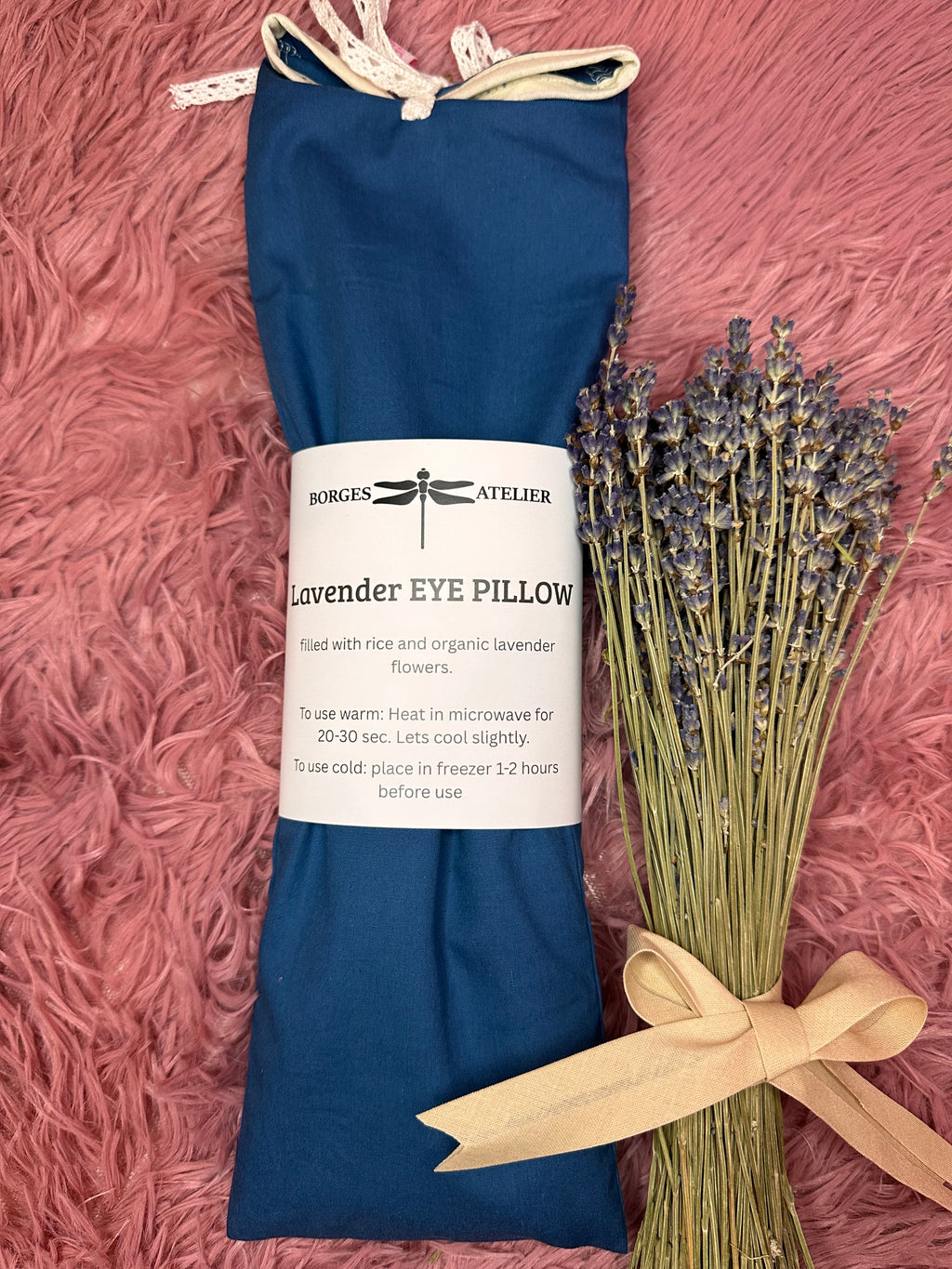 Lavender Eye Pillow "Larimar"