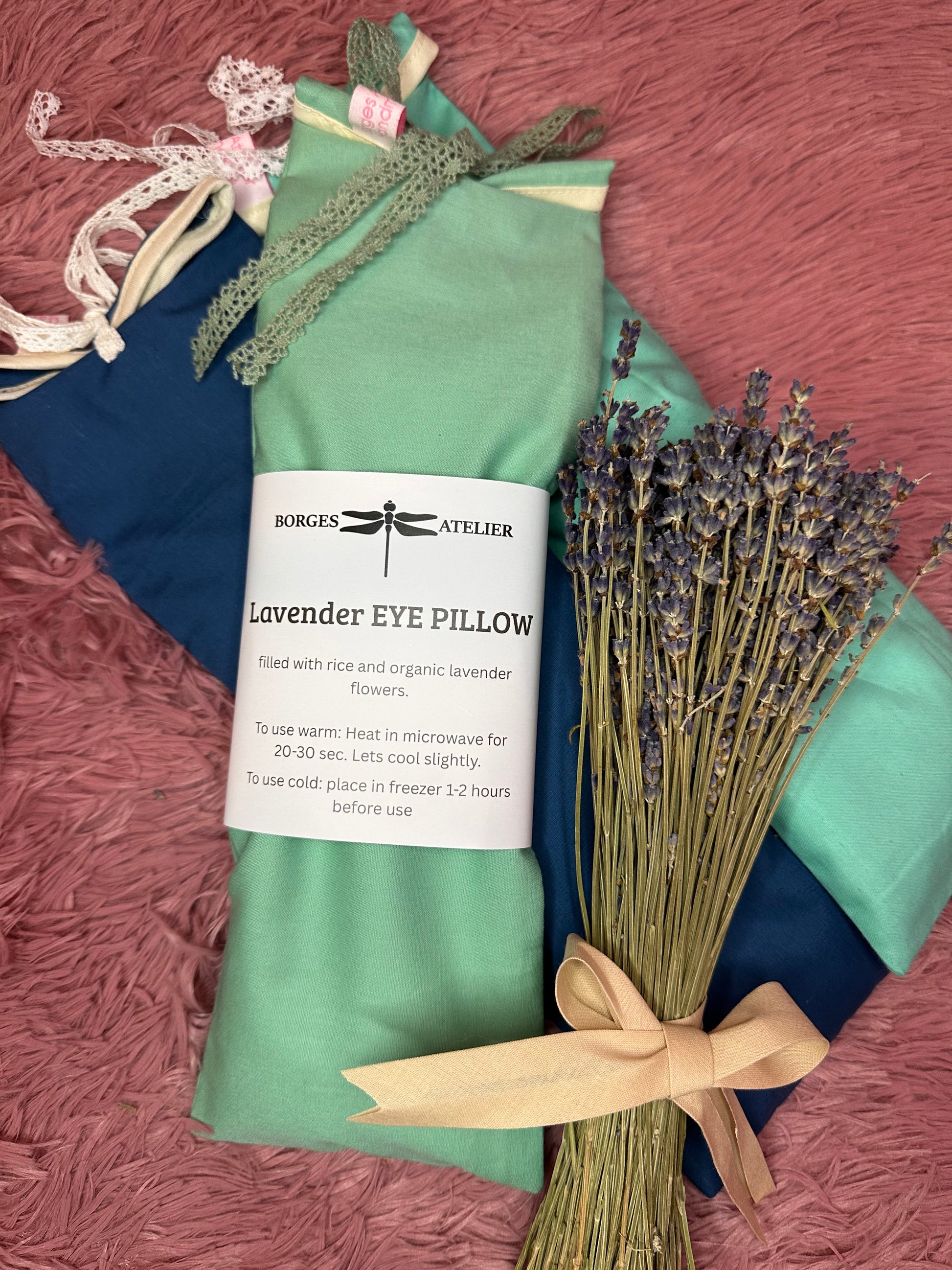 Lavender Eye Pillow "Larimar"